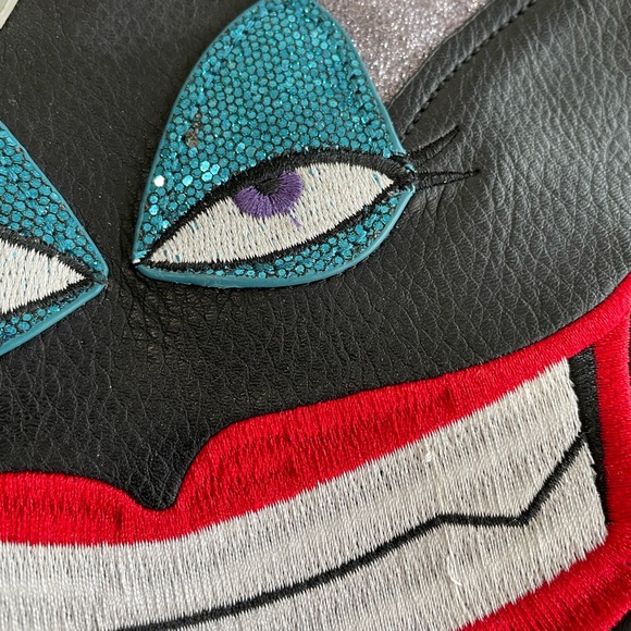 Danielle Nicole Disney RARE Ursula fringe purse handbag Little Mermaid - Picture 4 of 4